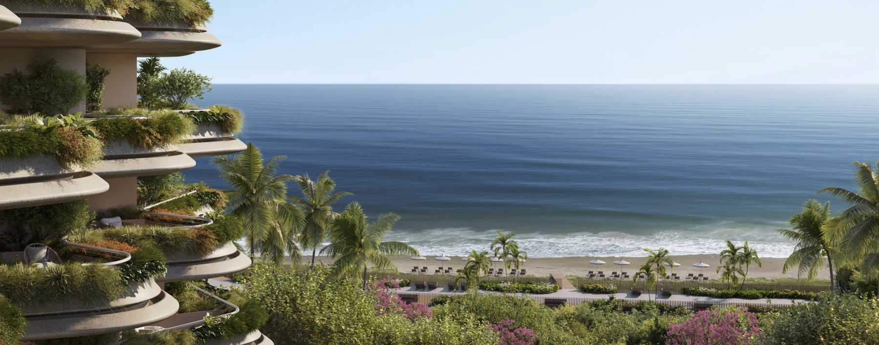 Tempo, Praia Brava (SC) — vista para o mar