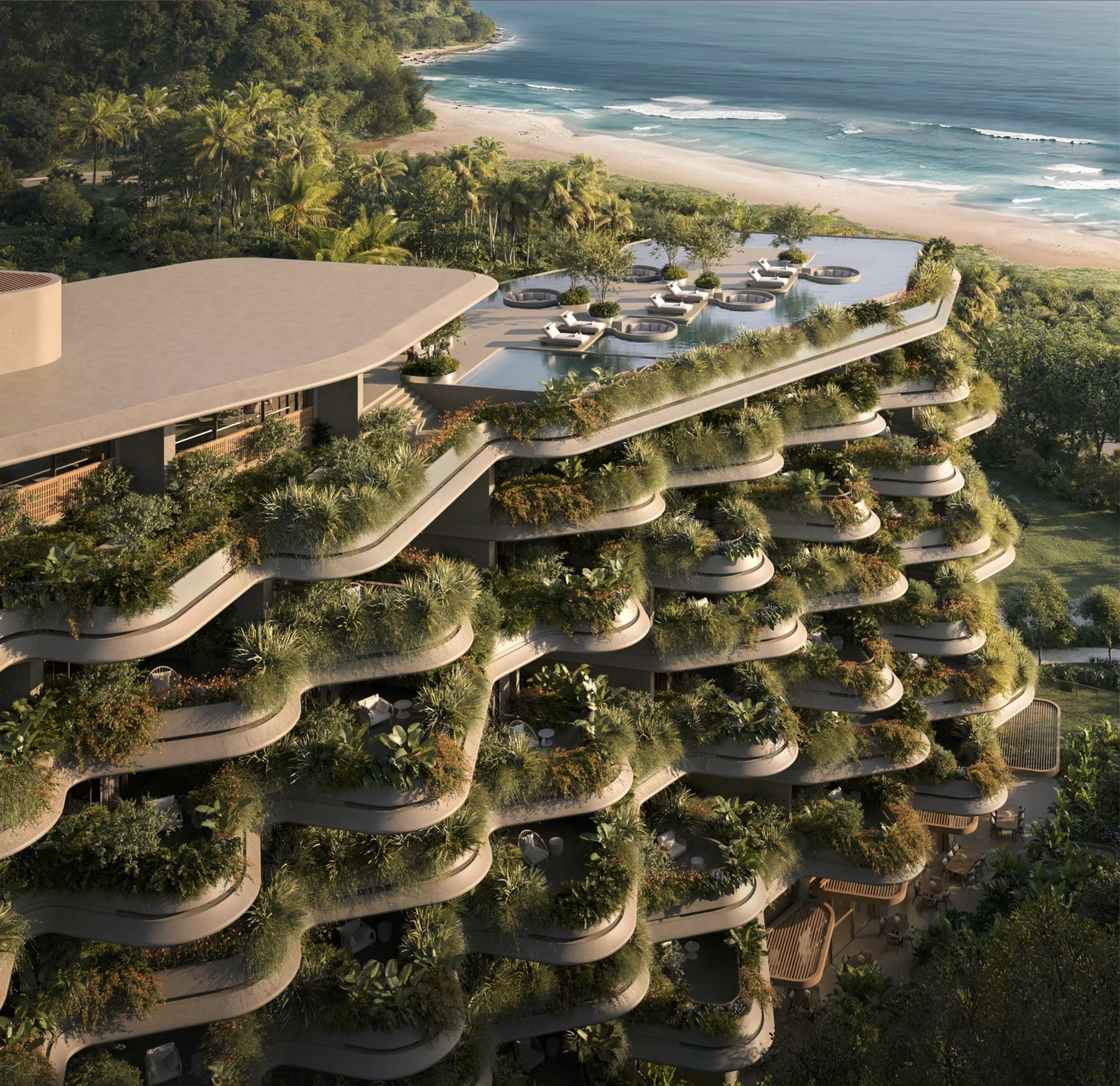 Tempo, Praia Brava (SC) — projeto Foster + Partners, construção Prime 3